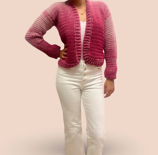 Strawberry Sunrise Cardigan