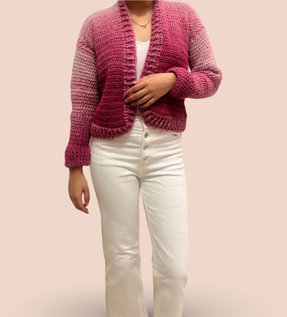 Strawberry Sunrise Cardigan