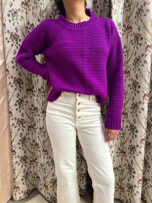 Azalea Orchid Knit